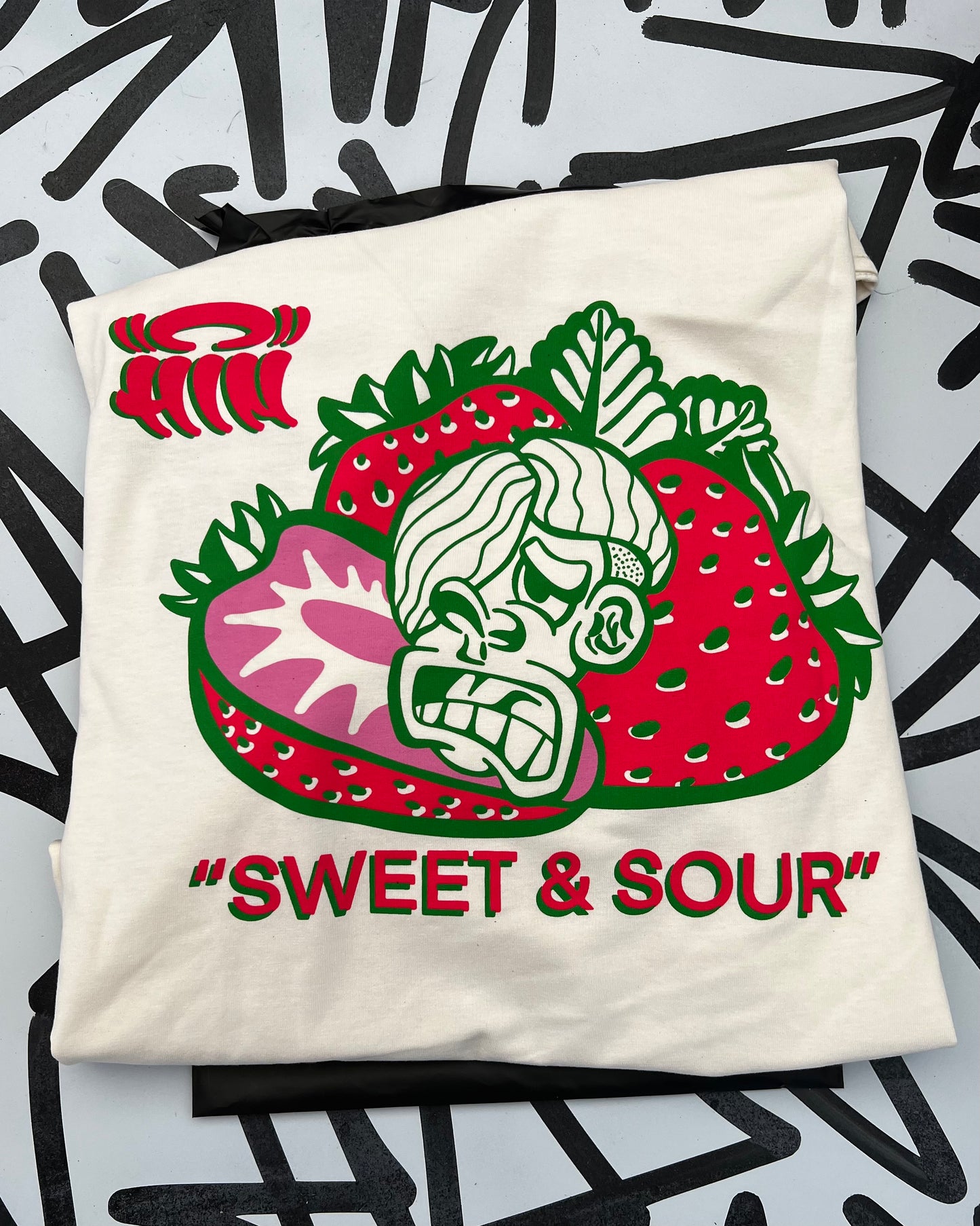 Sweet and sour strawberry
